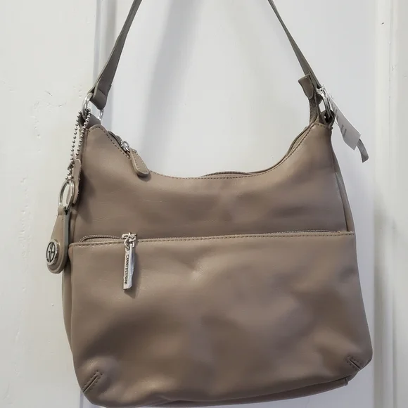 Giani Bernini Nappa Leather Hobo Bagp0 - Picture 5 of 5
